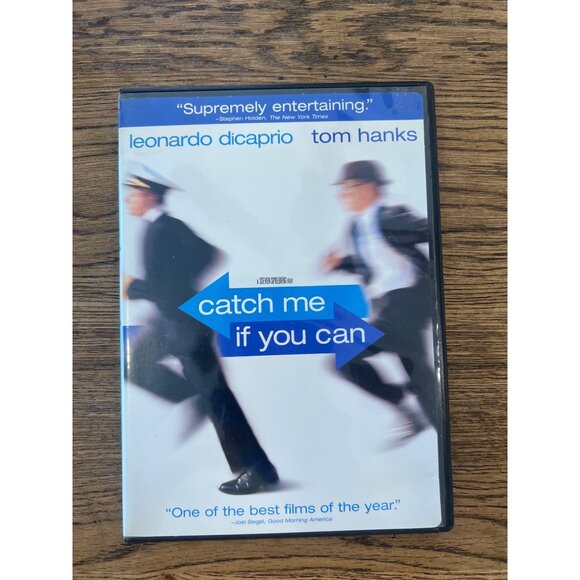 Catch Me If You Can DVD 2003 Crime Drama Leonardo DiCaprio Tom Hanks Pre-Owned - Picture 1 of 4